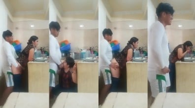 ஜென் Z மகன் அம்மாவை கிச்சனில் சூத்தடிக்கும் செக்ஸ்