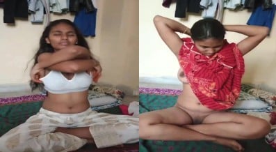 19+ டீன் கேர்ள் டிரஸ் மாற்றி நைட்டி போடுகிறாள்