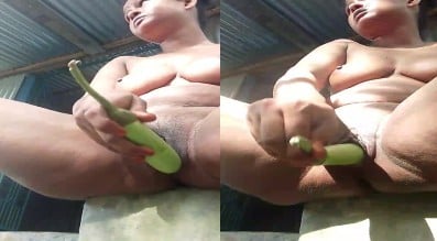 32வயது விதவை ஆன்டி காய்கறி வச்சி சுயஇன்பம் செய்கிறாள்