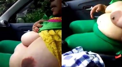 கார் டிரைவர் பாபி முலை காய் அடிக்கிறான்