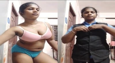 கேட்டரிங் காலேஜ் பொண்ணு டிரஸ் கழட்டி காட்டுகிறாள்