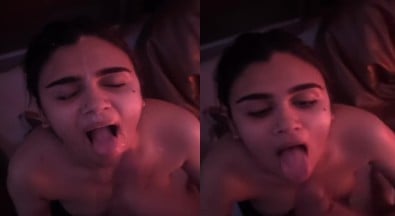 கேரளா பெண்ணின் முகத்தில் கோவை பையனின் விந்து