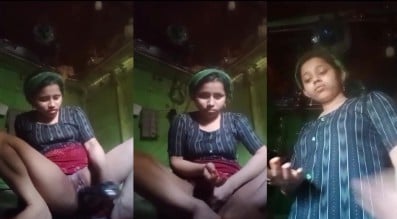 கிராமத்து பெண் டார்ச் லைட்டில் டில்டோ சுயஇன்பம்