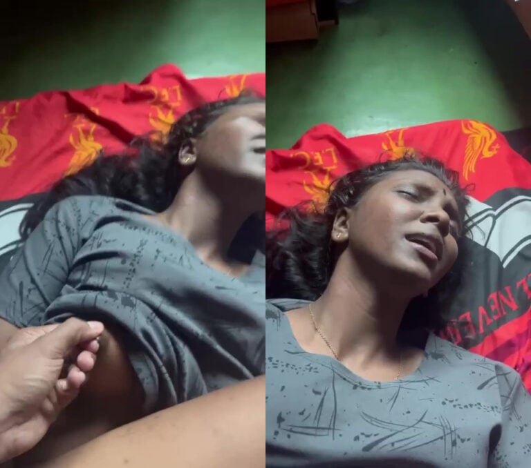 வேலைகாரி மகள் மாலதி துடிப்புடன் ஓல் வாங்குகிறாள்