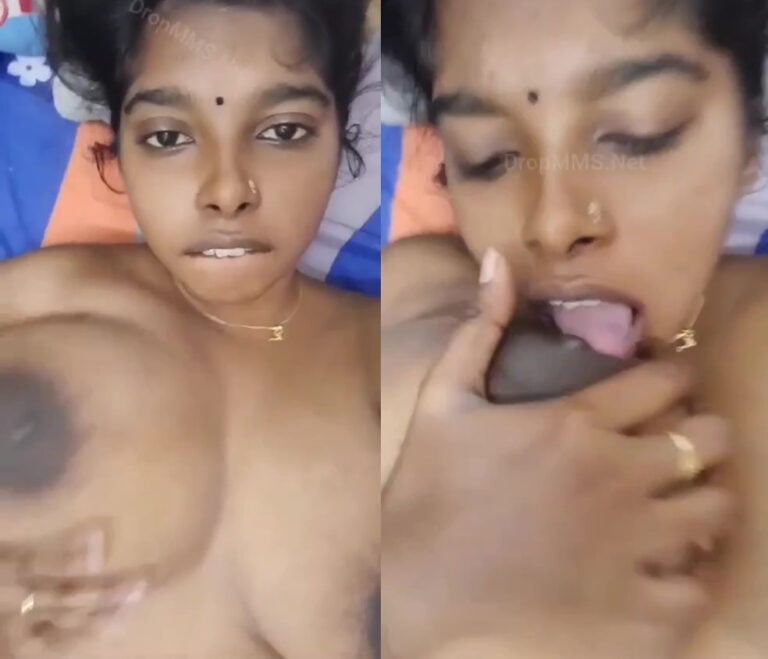 கிராமத்து மதனி லைவ் வீடியோ காலில் பூப்ஸ் சப்புகிறாள்