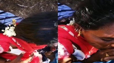 சாவித்திரி அத்தை காட்டுக்குள் ஊம்பும் MMS கிளிப்