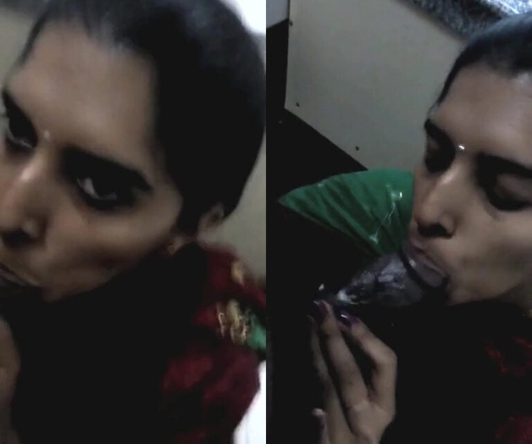 அலுவலக பணிபுரியும் பெண் ஆபீஸ் பாத்ரூமில் ஊம்பல்