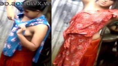 குளிச்சிட்டு ஈரத்துணி மாற்றும் அரைகுறை ஆபாசவீடியோ